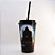Copo Com Tampa e Canudo - Halloween Azul- 700ml - 1 unidade - Rizzo - Imagem 1