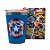 Copo c/ Tampa Capitão América Vingadores - 300ml - Marvel Original - 01 Un - Rizzo - Imagem 1