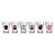 Copo Americano - 190ml - Flamengo - 6 Copos - 1 unidade - Allmix - Imagem 1