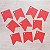 Tag Bandeirinha Festa Junina Vermelho - 4,5 X 5,5 cm - 10 Unidades - Rizzo - Imagem 2