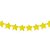 Faixa Decorativa - Estrela 3D - Amarelo - 3,60 m - 1 unidade - Cromus - Rizzo - Imagem 1