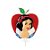Vela Princesa - Branca De neve - 1 unidade - Rizzo - Imagem 1