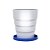 Copo Retrátil Azul 150 ml - 1 unidade - Rizzo - Imagem 1