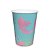 Copo de Papel Festa Sereia 240Ml - 8 unidades - Cromus - Rizzo Festas - Imagem 1