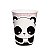 Copo de Papel Festa Panda 240Ml - 8 unidades - Cromus - Rizzo Festas - Imagem 1