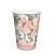 Copo de Papel 240ml - Festa OH Baby Girl - 08 unidades - Cromus - Rizzo - Imagem 1