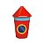 Copo de Papel Festa Astronauta Foguete 240Ml - 8 unidades - Cromus - Rizzo Festas - Imagem 1