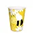 Copo de Papel 240ml - Festa Abelhinha - 08 unidades - Cromus - Rizzo Festas - Imagem 1