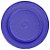 Prato Biodegradável 15cm Crystal Neon Azul - 10 Unidades - Trik Trik - Imagem 1