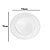 Prato de Mesa Descartável de Luxo Transparente 15cm  - 6 Unidades - Cromus - Rizzo - Imagem 1