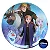 Prato Sem Borda Frozen 2 - 20cm - Disney Original - 1 Un - Rizzo - Imagem 1