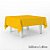 Toalha de Mesa Retangular em TNT - 140 x 500 cm - Amarela - 1 unidade - Best Fest - Rizzo - Imagem 1