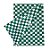 Toalha Plástica Cobre Manchas Perolizada - 78 x 78 cm - Xadrez Verde Bandeira - 10 unidades - CampFestas - Rizzo - Imagem 3