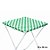 Toalha Plástica Cobre Manchas Perolizada - 78 x 78 cm - Xadrez Verde Bandeira - 10 unidades - CampFestas - Rizzo - Imagem 1