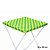 Toalha Plástica Cobre Manchas Perolizada - 78 x 78 cm - Xadrez Verde e Amarelo - 10 unidades - CampFestas - Rizzo - Imagem 1