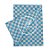 Toalha Plástica Cobre Manchas Perolizada - 78 x 78 cm - Xadrez Azul Claro - 10 unidades - CampFestas - Rizzo - Imagem 3