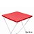 Toalha Plástica Cobre Manchas Perolizada - 78 x 78 cm - Vermelha - 10 unidades - CampFestas - Rizzo - Imagem 1