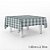 Toalha de Mesa em TNT - 140 x 220 cm - Xadrez Preto - 1 unidade - Best Fest - Imagem 1