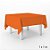 Toalha de Mesa em TNT - 1 x 1 metro - Laranja - 5 unidades - Best Fest - - Imagem 1
