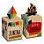 Cx Quadrada POP-UP Junina Kraft Comp P - 10 Unidades - Cromus Festas - Rizzo - Imagem 1