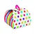 Caixa Bem Casado Colors - 6,5x6,5x5,5cm - 24 unidades - Cromus Festas - Imagem 1