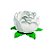 Forminha para Doces Finos - Bela Branco Borda Prata - 30 unidades - Decora Doces - Rizzo - Imagem 1