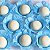 Forminha para Doces Finos - Eva - Seda Azul Claro - 40 unidades - Maxiformas - Rizzo - Imagem 3