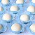 Forminha para Doces Finos - Sweet - Azul Claro Tela S/ Fio - 40 unidades - Maxiformas - Rizzo - Imagem 3