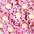 Forminha para Doces Finos - Sol - Viscose Pin Art - Rosa Claro - 25 unidades - Maxiformas - Rizzo - Imagem 3