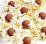 Forminha para Doces Finos - Sol - Borda Viscose Pin Art - Ouro Rico C/ Brilho - 25 unidades - Maxiformas - Rizzo - Imagem 3