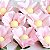 Forminha para Doces Finos - Lírio - Tecido Cetim Rosa Claro - 20 unidades - Maxiformas - Rizzo - Imagem 3