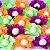 Forminha para Doces Finos - Happy - 3 Tons Mono Halloween-Vde Limao/Laranja/Uva - 50 unidades - Maxiformas - Rizzo - Imagem 3