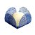 Forminha para Doces Finos - Caixeta -Tela Azul Royal  - 50 unidades - Maxiformas - Rizzo - Imagem 1