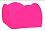 Forminha para Doces 4 Pétalas Rosa Chiclete - Nc Toys - Imagem 1