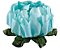 Forminha para Doces Finos - Rosa Maior Verde Tiffany - 40 unidades - Decora Doces - Imagem 1