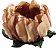 Forminha para Doces Finos - Rosa Maior Areia - 40 unidades - Decora Doces - Rizzo Festas - Imagem 1