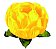 Forminha para Doces Finos - Bela Amarelo Vivo 40 unidades - Decora Doces - Rizzo Festas - Imagem 1