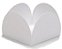 Forminha para Doces 4 Pétalas (4cm x 4cm x 3cm) Branca 50 unidades Assk - Imagem 1
