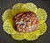 Forminha para Doces Finos - Sweet Amarelo Tela C/ Fio Ouro- 40 unidades - MaxiFormas - Imagem 1