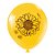 Balão de Festa Redondo Profissional Látex Decorado 11" 28cm - Girassol - 25 Unidades - Art-Latex - Imagem 1