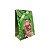 Mini Sacola Lembrancinha Verde Esqui Papai Noel - 10cm - 1 UN - Rizzo - Imagem 1