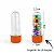 Mini Tubete Lembrancinha 8cm 10 unidades - Laranja Neon - Rizzo Embalagens e Festas - Imagem 1