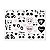 Tatuagem para Pele Lembrancinha Festa Panda - 4 unidades - Cromus - Rizzo Festas - Imagem 1