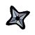 Almofada Naruto Formato Shuriken - 01 unidade - Zona Criativa - Rizzo - Imagem 1
