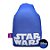 Almofada Microperolas Formato R2D2 Star Wars - 35cm - Disney Original - Zona Criativa - 1 Un - Rizzo - Imagem 1