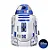 Almofada Microperolas Formato R2D2 Star Wars - 35cm - Disney Original - Zona Criativa - 1 Un - Rizzo - Imagem 2