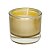 Vela Aromática - Vanilla (Baunilha) - Dourada - 1 unidade - Cromus - Rizzo - Imagem 1