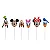 Vela Turma Mickey Colorida Disney  - 1 unidade - Rizzo - Imagem 1