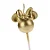 Vela Minne 360 Dourada Disney - 1 unidade - Rizzo - Imagem 3