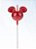 Vela Mickey 360 Vermelha Disney - 1 unidade - Rizzo - Imagem 1